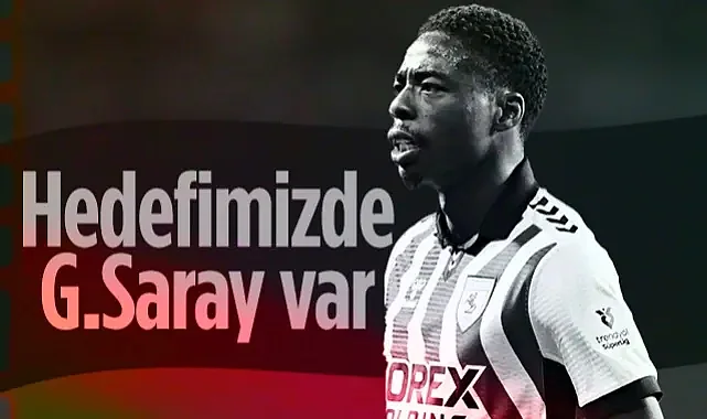 Samsunsporlu Musaba Alanya Maçı Sonrası Konuştu: Şimdi Hedefimizde Galatasaray Var