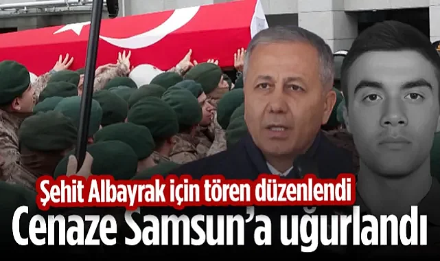 Şehit Emre Albayrak İçin İstanbul'da Tören Düzenlendi: Cenaze Memleketi Samsun'a Uğurlandı