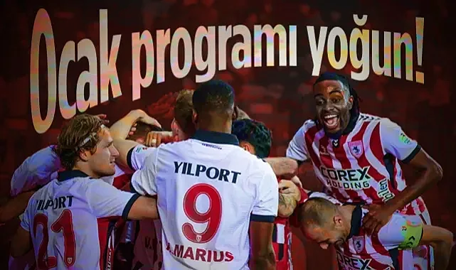 Süper Kupa'dan Lig Maratonuna: İşte Samsunspor'un Netleşen Ocak Fikstürü