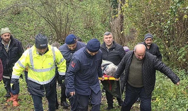 Terme'de Gece Yarısı Kaybolan Yaşlı Kadın Hastaneye Kaldırıldı