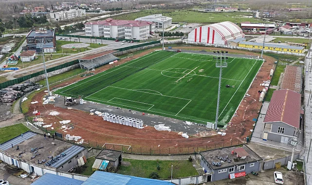 Termespor Stadı Yenileniyor: Zemin ve Tribünlerde Büyük Dönüşüm!
