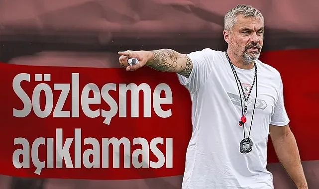 Samsunspor'un Hocası Thomas Reis'ten Sözleşme Açıklaması