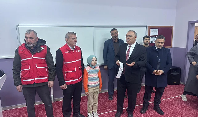Türk Kızılay’dan Samsunlu Öğrencilere Kış Yardımı