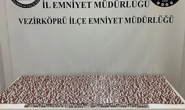 Vezirköprü'de Dev Uyuşturucu Operasyonu: 3 Gözaltı