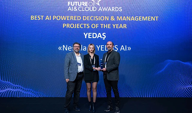 YEDAŞ’a Yapay Zekâ Alanında İki Prestijli Ödül Birden