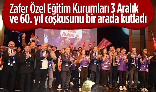 Zafer Özel Eğitim Kurumları 3 Aralık ve Samsunspor’un Kuruluşunun 60. Yılı Coşkusunu Bir Arada Kutladı