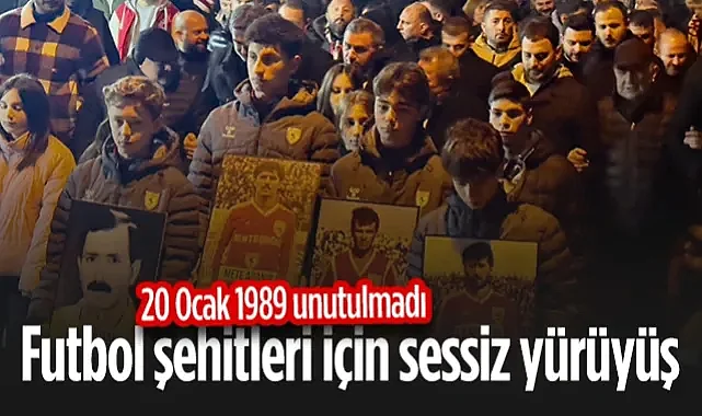 20 Ocak 1989 Unutulmadı: Samsun’da Futbol Şehitleri İçin Sessiz Yürüyüş