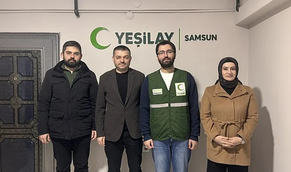AK Parti İlkadım İlçe Başkanı Ersin Kasap’tan Yeşilay’a Ziyaret