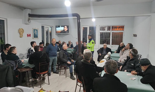 Alaçam’da Jandarmadan Sürücülere Trafik Eğitimi