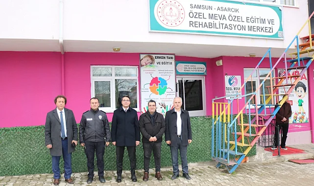 Asarcık Kaymakamı Korkmaz Rehabilitasyon Merkezini Ziyaret Etti