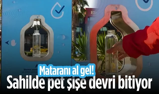 Atakum Sahilinde Pet Şişe Devri Bitiyor! Mataranı Al Gel...