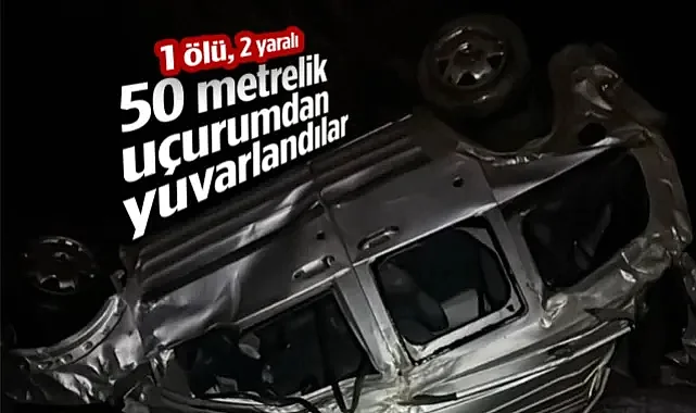 Ayvacık'ta Feci Kaza! 50 Metrelik Uçurumdan Yuvarlandılar: 1 Ölü, 2 Yaralı
