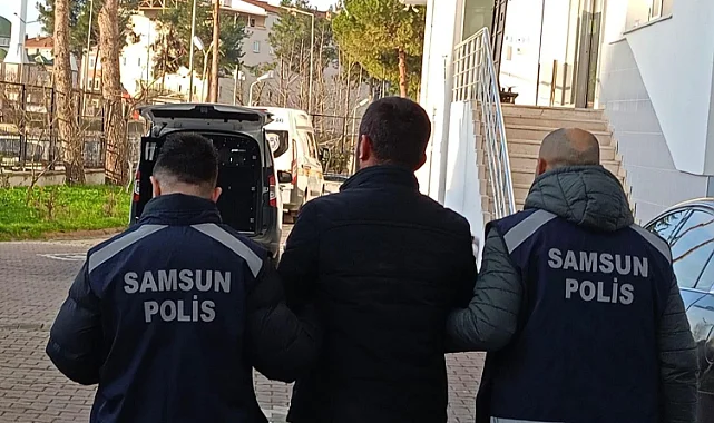 Bafra'da 23 Yıl Hapis Cezası Bulunan Firari Yakalandı