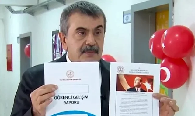 Bakan Tekin'den 'Atatürk Karnelerden Kaldırıldı' İddiasına Sert Yanıt