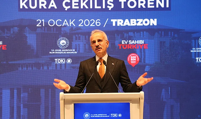 Bakan Uraloğlu Trabzon'da Duyurdu: Hızlı Tren ve Yeni Havalimanı Müjdesi