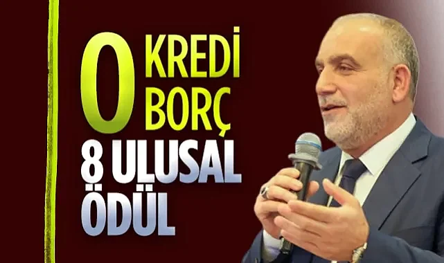 Başkan Sandıkçı Canik’in Formülünü Açıkladı: 0 Kredi, 0 Borç, 8 Ulusal Ödül