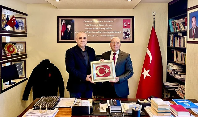 BEM-BİR-SEN Samsun Başkanı Savaş Gayretli'den İbrahim Uzun'a Ziyaret