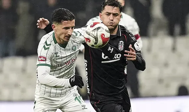 Beşiktaş Konyaspor'u 2-1 Mağlup Etti: Orkun Kökçü Galibiyeti Getirdi
