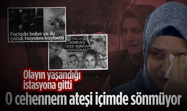 Canik Heyelan Faciasında Eşini ve 2 Çocuğunu Kaybeden Anne Olay Yerinde: O Cehennem Ateşi İçimde Sönmüyor