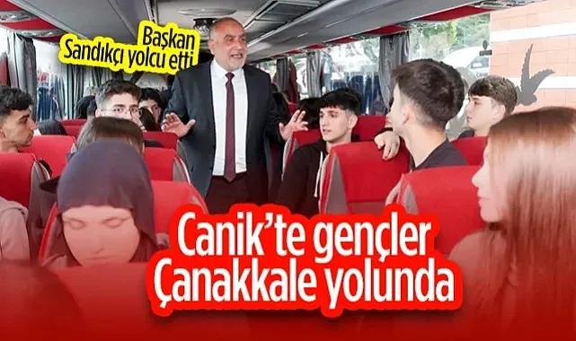 Canik'te Gençler Çanakkale Yolunda: Başkan Sandıkçı 26. Kafileyi Yolcu Etti