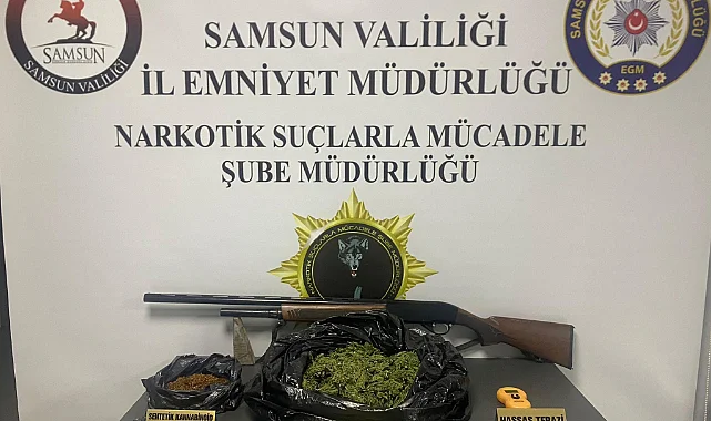 Çarşamba’da Uyuşturucu Operasyonu