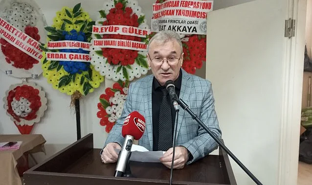 Çarşamba Demirciler Odası'nda Kerim Çakır Güven Tazeledi