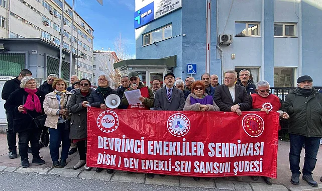 Dev-Emekli-Sen Samsun Şube Başkanı Arif Kutlu: Tarihin En Büyük Yoksullaştırma Operasyonu 