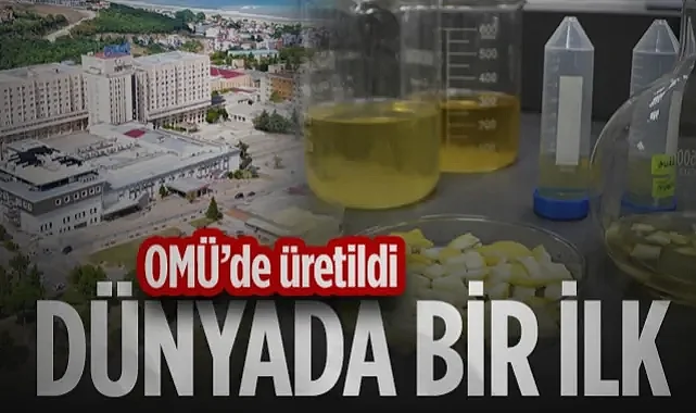 Dünyada Bir İlk! OMÜ'de Üretildi...