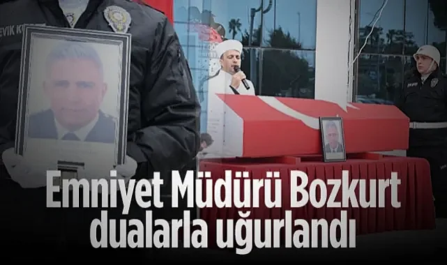 Emniyet Müdürü Musa Bozkurt Samsun'da Dualarla Son Yolculuğuna Uğurlandı