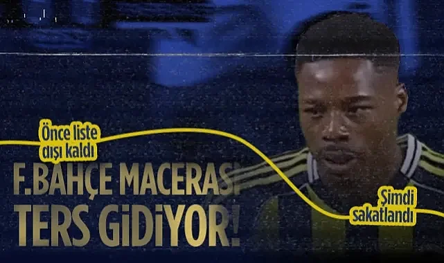 Eski Samsunsporlu Musaba'nın Fenerbahçe Macerası Ters Gidiyor: Hem Liste Dışı Hem Sakat!