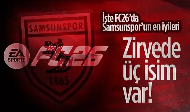 FC26'da Samsunspor'un En İyileri: Zirvede Üç İsim Var!