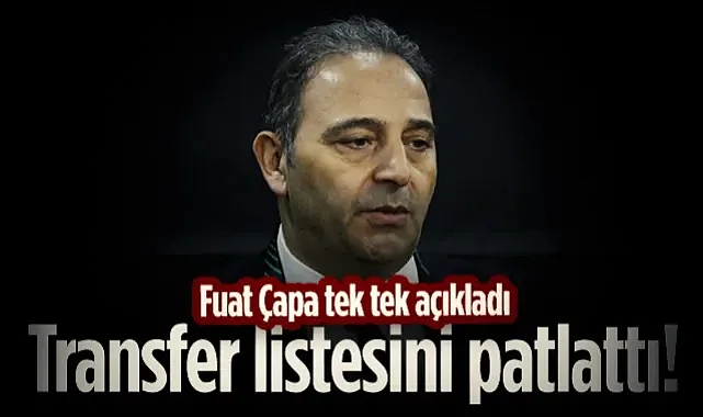 Samsunspor'da Fuat Çapa Transfer Listesini Patlattı! Tek Tek Açıkladı...