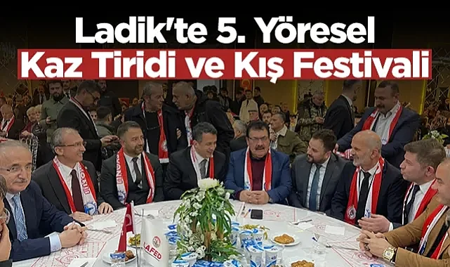 Gurbetten Sılaya Lezzet Köprüsü: Ladik Kaz Tiridi Şenliği’nde Rekor Katılım!