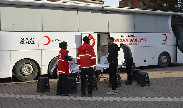 Havza'da Kan Bağışı Seferberliği: 54 Ünite Toplandı