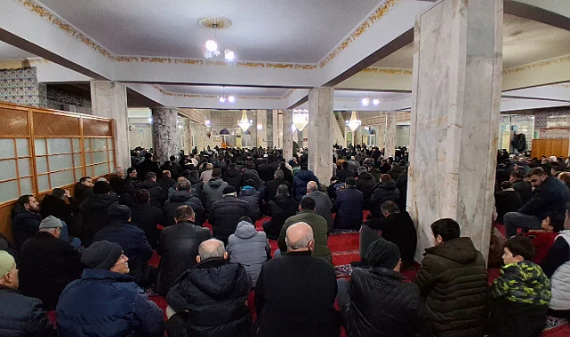 Havza'da Miraç Kandili Dualarla İdrak Edildi