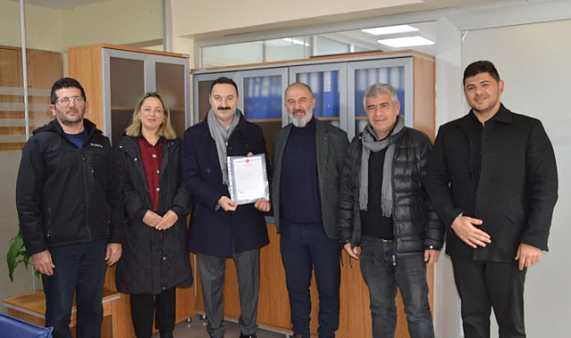 Havza OSB'ye Bir Yatırım Daha: Hırdavat Fabrikasına Tapusu Teslim Edildi