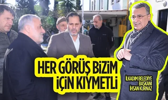 İlkadım Belediye Başkanı İhsan Kurnaz Mahalle Sakinleriyle Buluştu: Her Görüş Bizim İçin Kıymetli