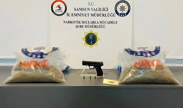 İlkadım’da Uyuşturucu Operasyonu: 2 Kilo Skunk Ele Geçirildi