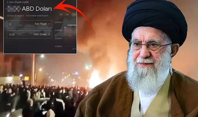 İran Ekonomisi Çöktü: Riyal Dolar Karşısında Sıfırlandı