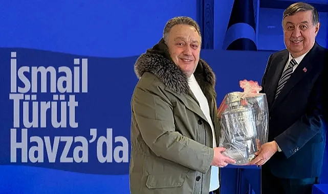 İsmail Türüt'den Havza Belediyesi'ni Ziyaret Etti