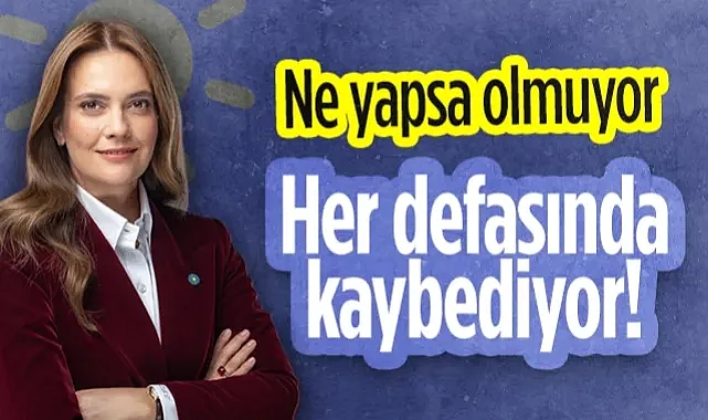 İYİ Parti'de İmren Nilay Tüfekci GİK Listesi Dışında Kaldı: Ne Yapsa Olmuyor Her Defasında Kaybediyor!