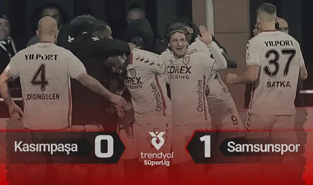 Kasımpaşa 0-1 Samsunspor Maç Özeti | 7 Haftalık Hasret Bitti...