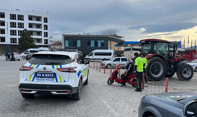 Kavak'ta Sıkı Takip: Elektrikli Bisiklet Denetimlerinde Yaş Sınırı Engeline Ceza