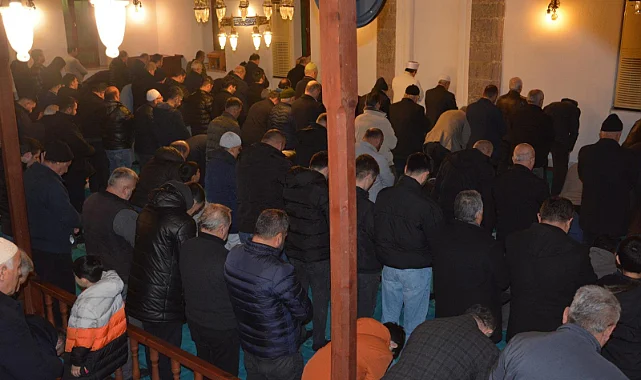 Kavak'ta Miraç Kandili Dualarla İdrak Edildi