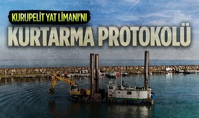 Kurupelit Yat Limanı Kurtuluyor: Samsun Büyükşehir'den Deniz Dibi Temizlik Protokolü
