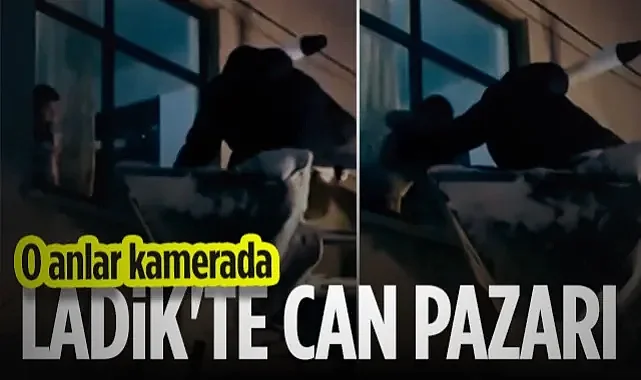 Ladik'te Can Pazarı! Yangındaki O Anlar Kamerada...