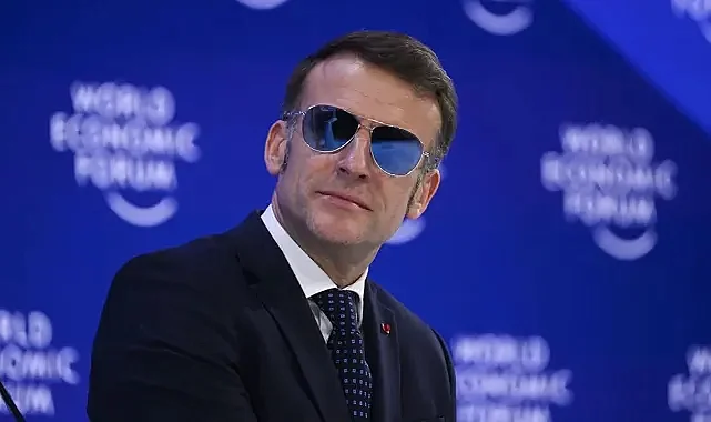 Macron’un Davos Gözlükleri Olay Oldu: Markanın Hisseleri Yüzde 28 Yükseldi
