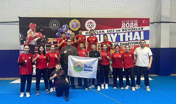 Muaythai Karadeniz Şampiyonasında İlkadım Belediyespor Fırtınası