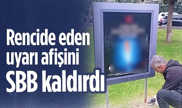 Rencide Eden Uyarı Afişini Samsun Büyükşehir Belediyesi Kaldırdı