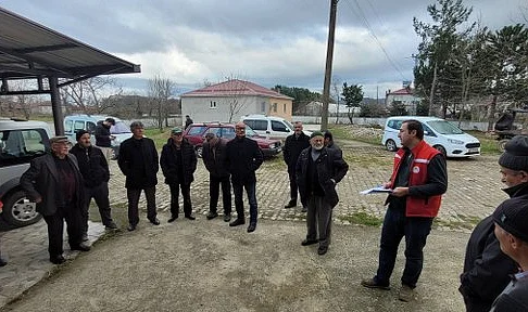 Salıpazarı İlçe Tarım Müdürlüğü'nden Üreticiye Bilgilendirme